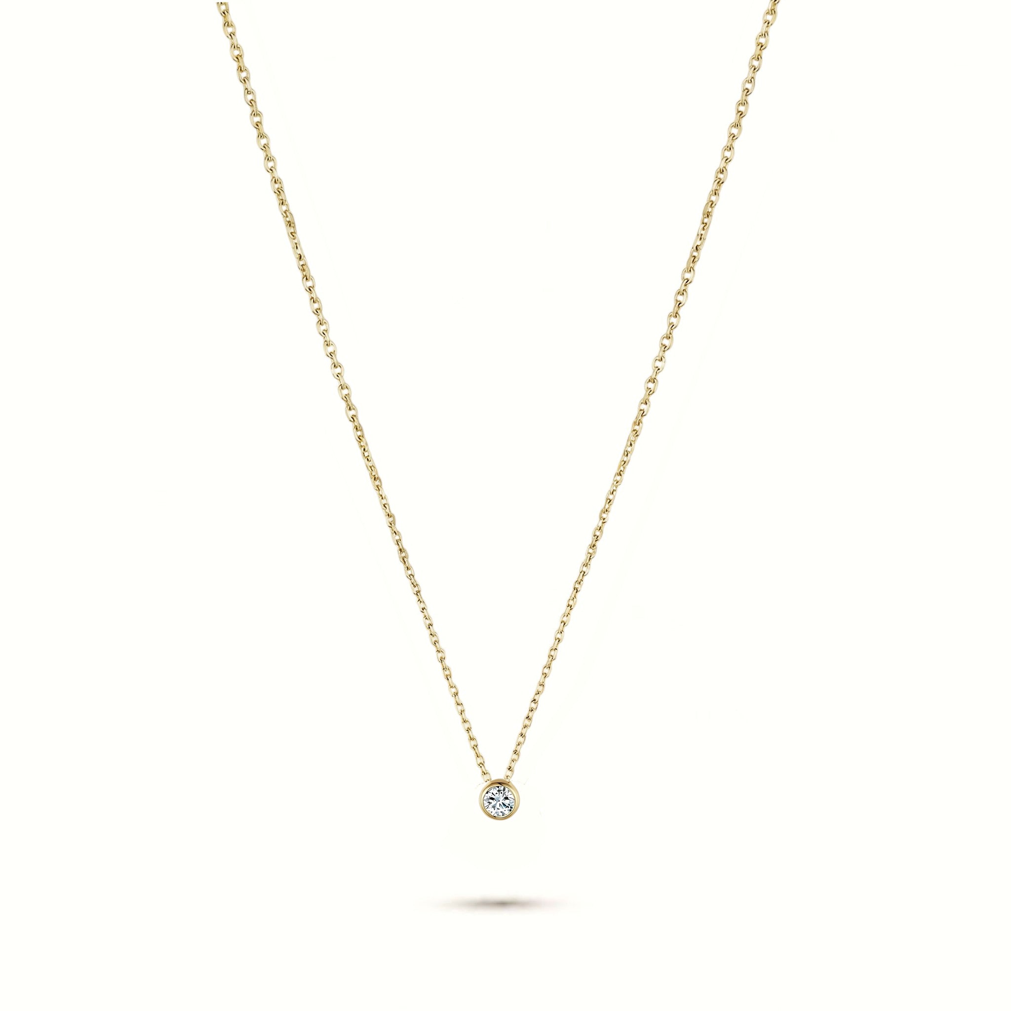 18k Yellow Gold 0.3 ct
