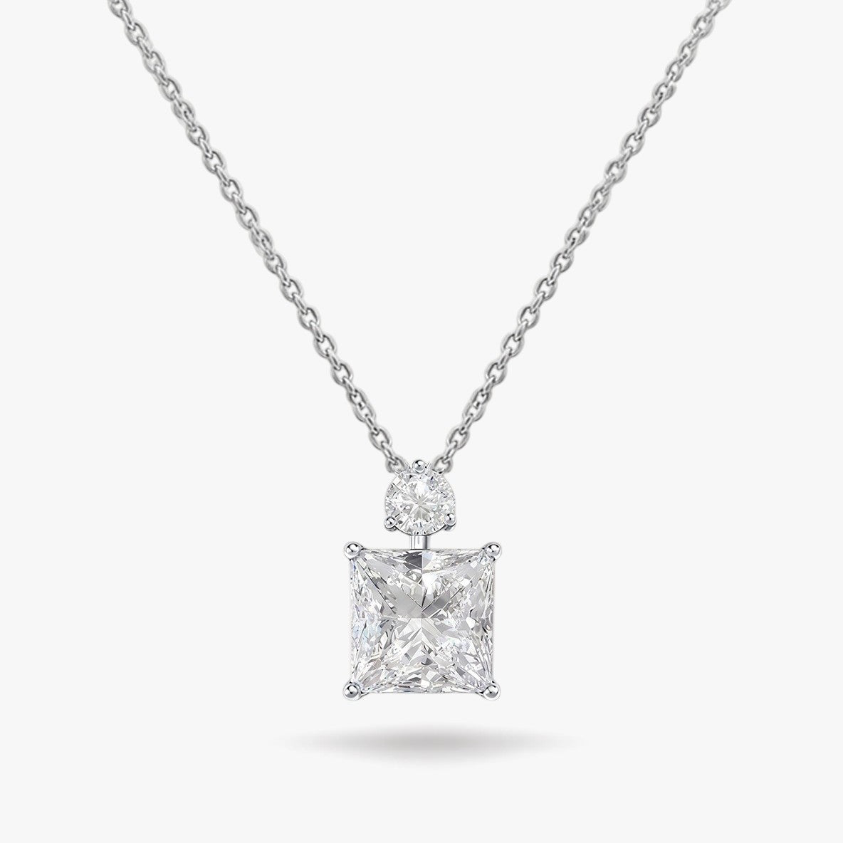18k White Gold 2 ct
