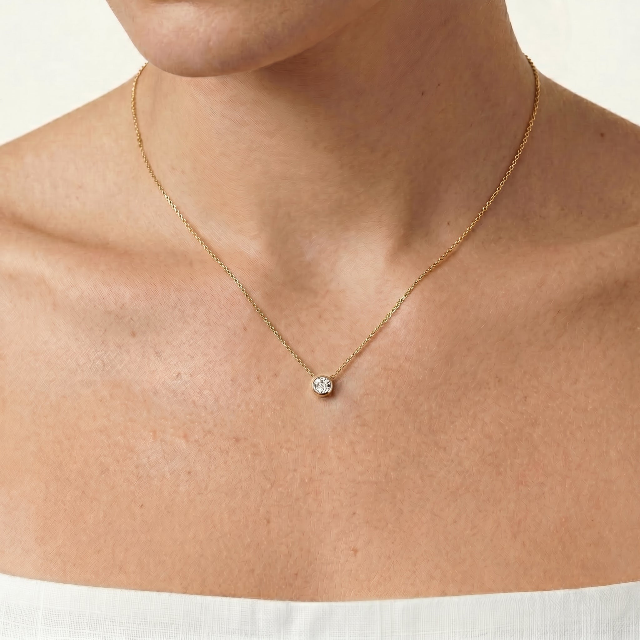 18k Yellow Gold 0.3 ct