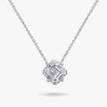 Astera Solitaire Necklace 18k White gold 1.5ct