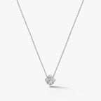 Astera Solitaire Necklace 18k White gold 1.5ct