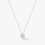 Fleur Lumière Necklace 18k White Gold
