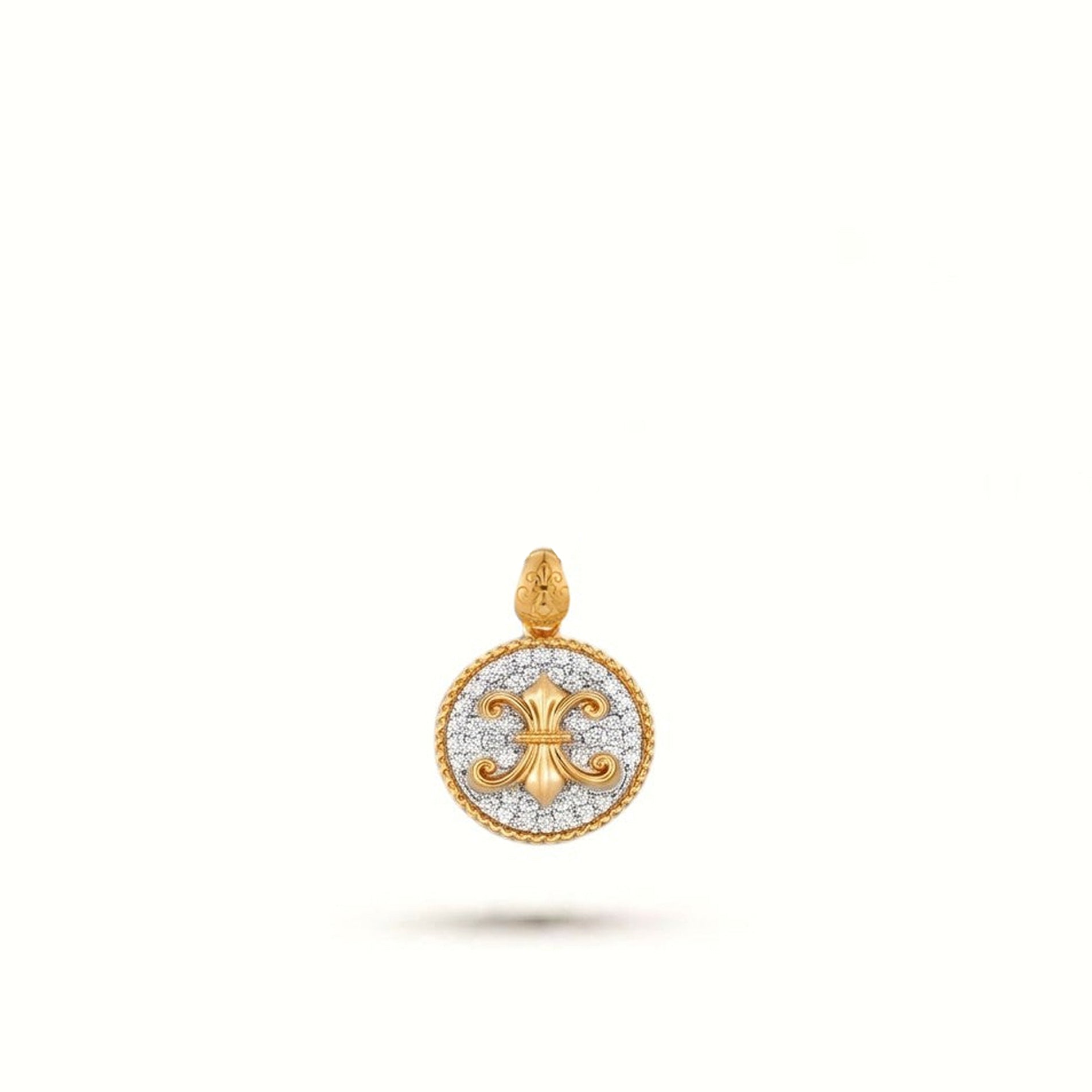 Héritage Medallion Diamond Pendant