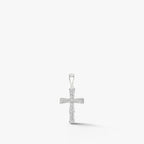 Eternal Cross Diamond Pendant 18k White Gold