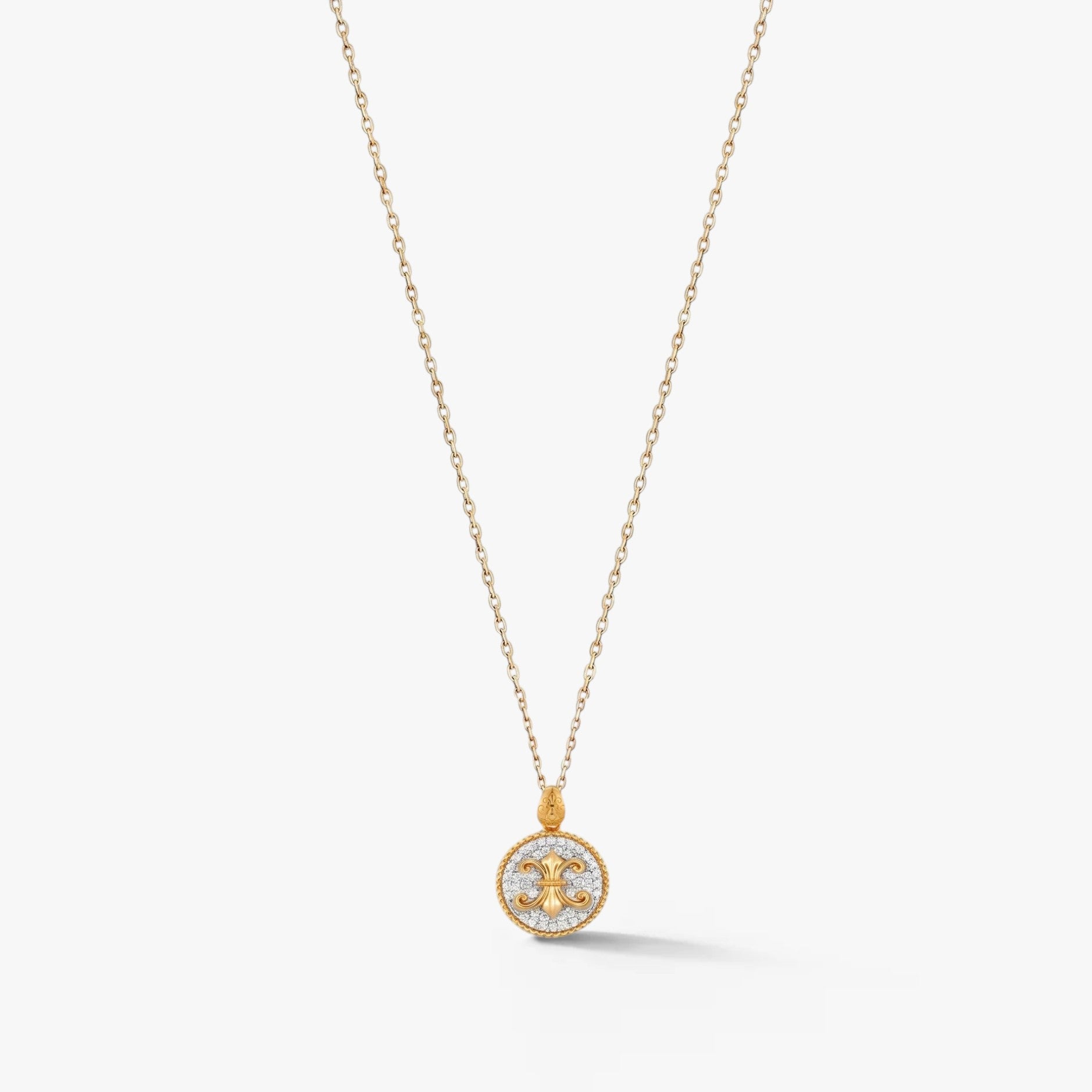 Héritage Medallion Diamond Pendant 18k