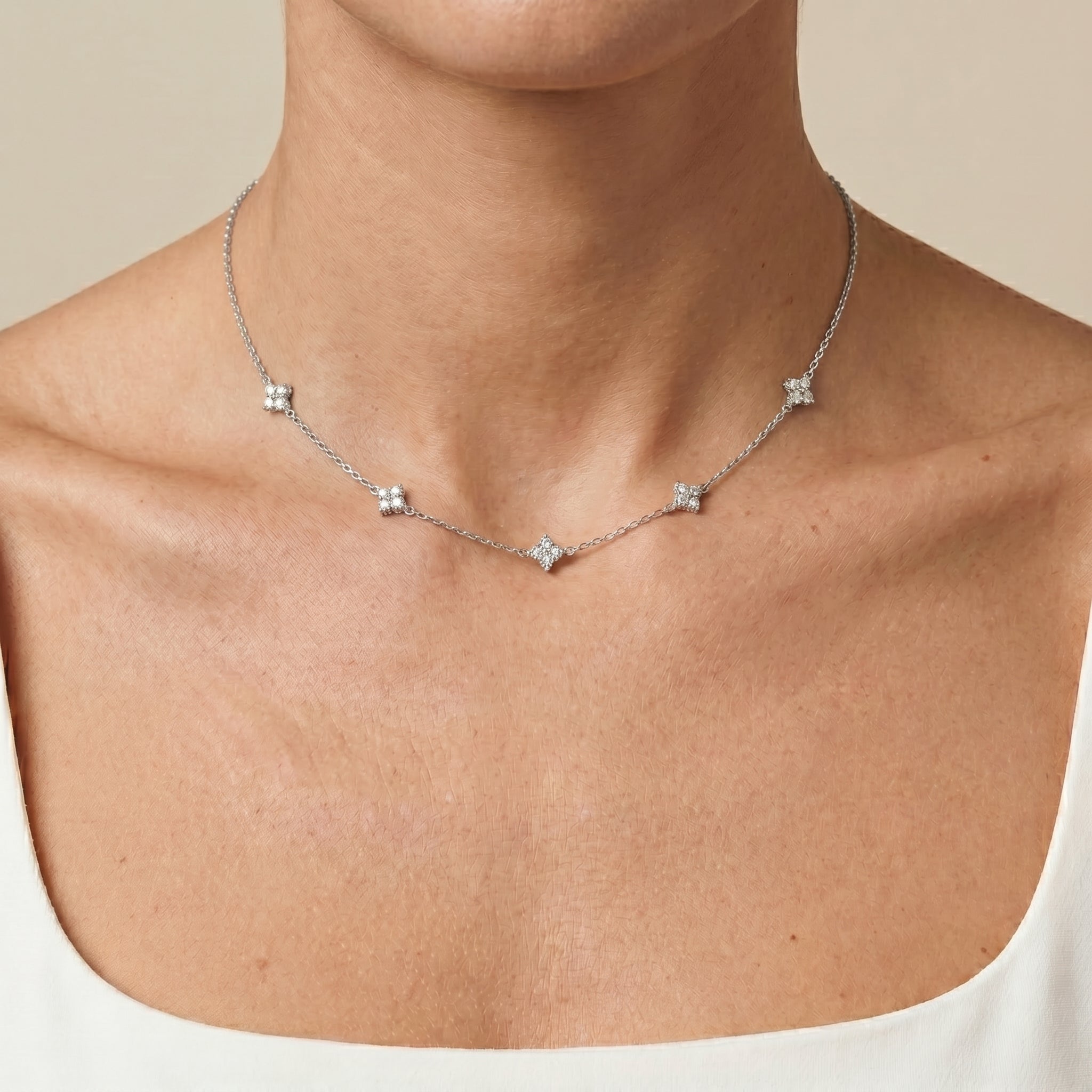 18k White  Gold