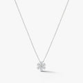 Fleur Lumière Necklace 18k White Gold