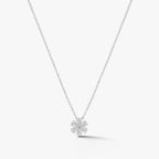 Fleur Lumière Necklace 18k White Gold