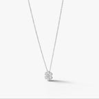 Fleur Lumière Necklace 18k White Gold