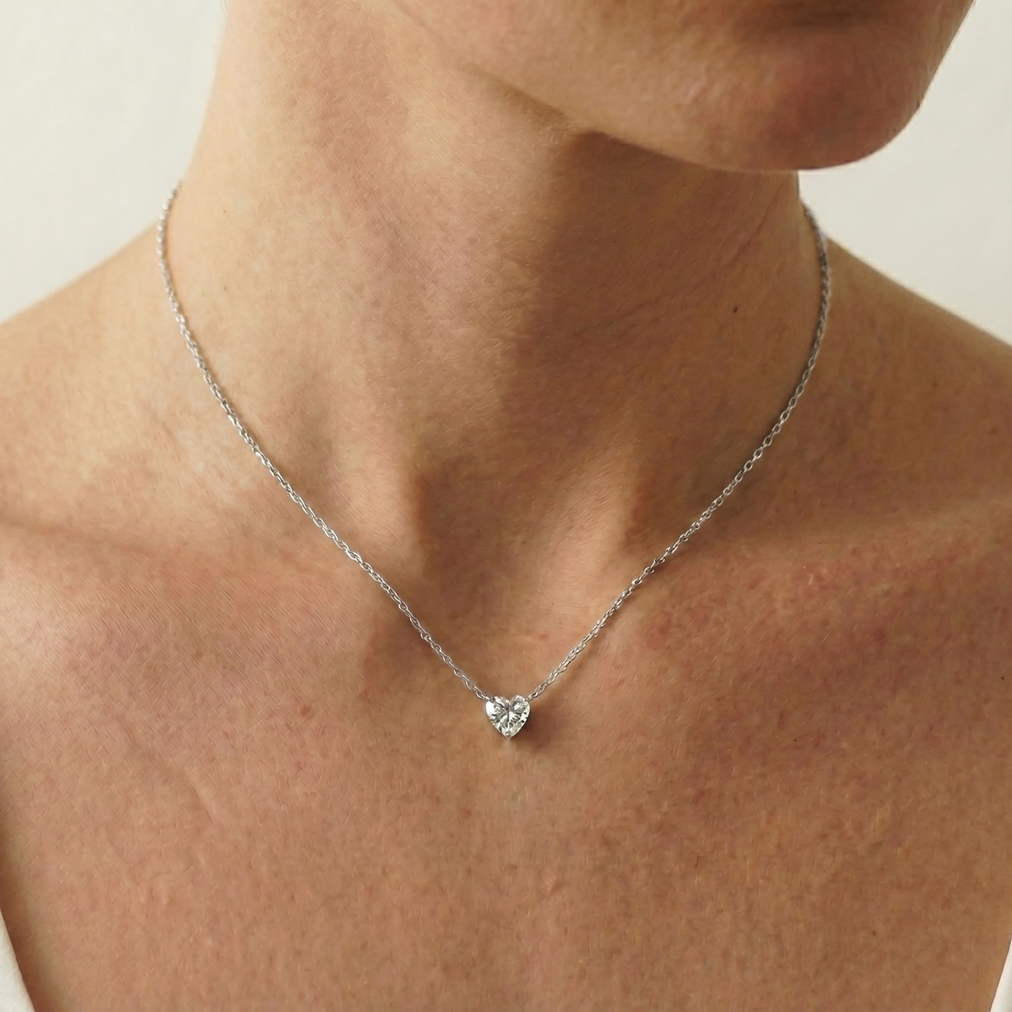 18k White Gold