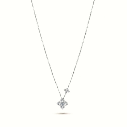 18k White Gold 