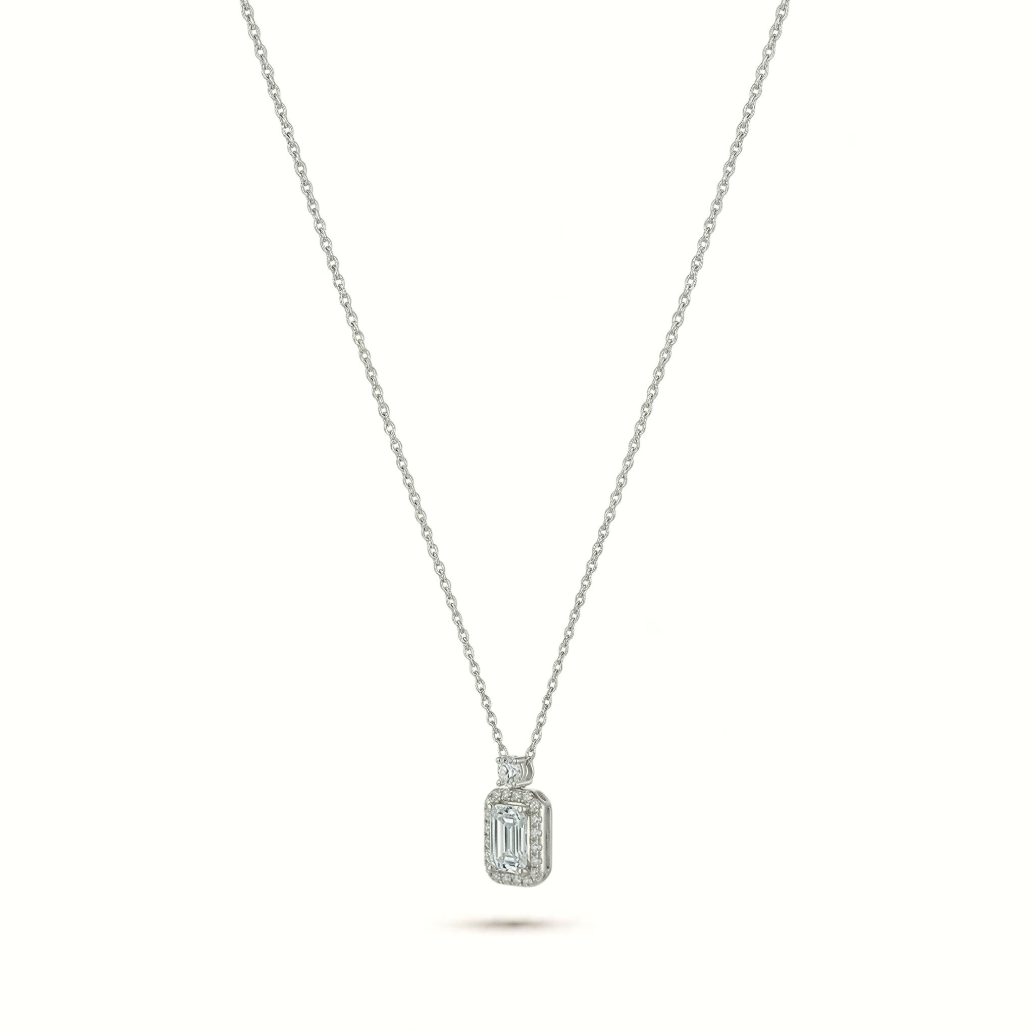 18k White Gold 