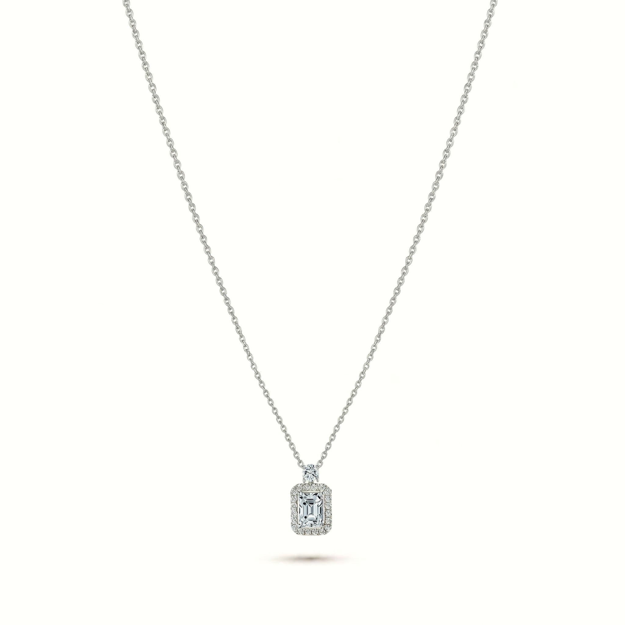 18k White Gold 