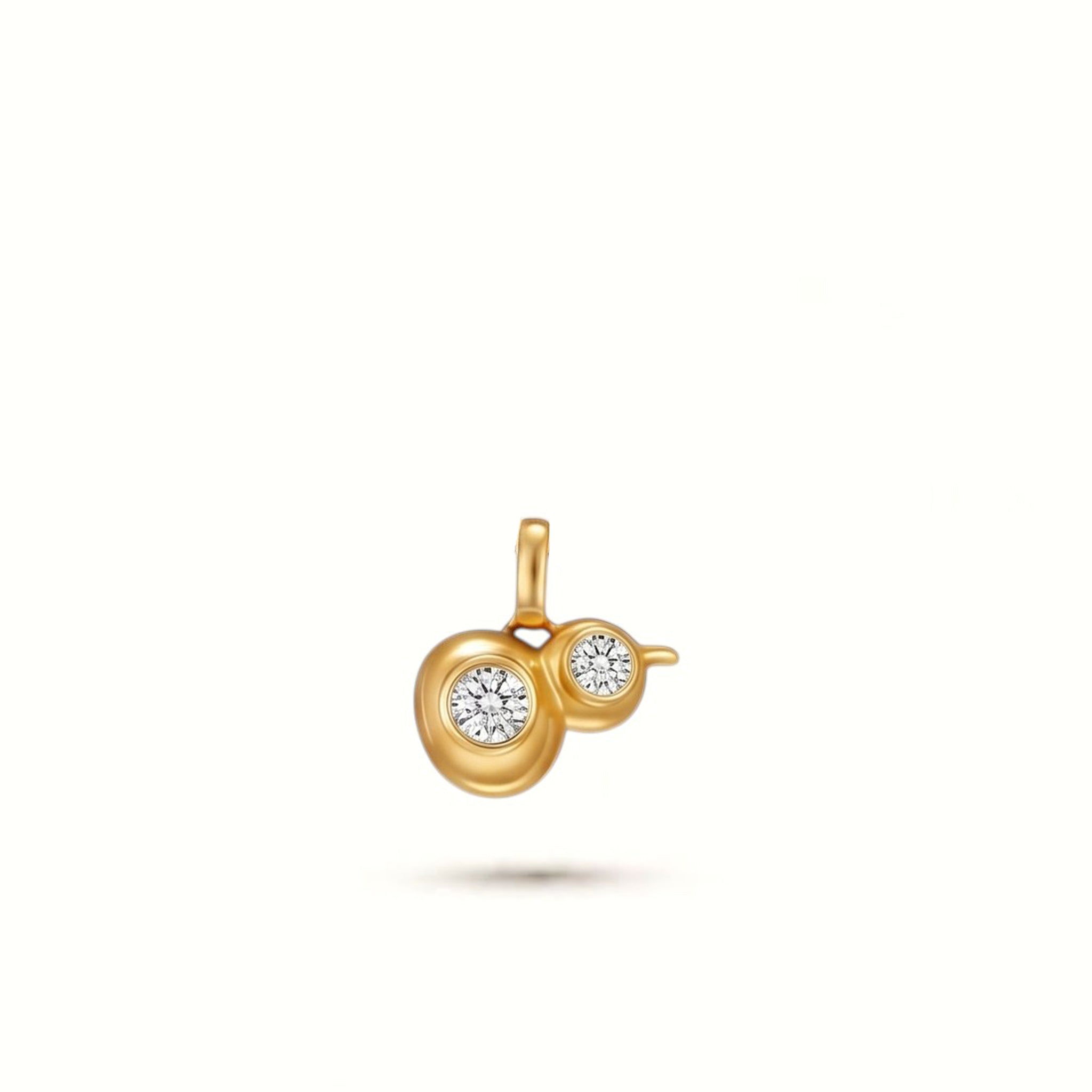 Fortuna Twin Diamond Pendant