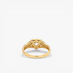 Celeste Amour Ring 18k Yellow Gold 1 ct
