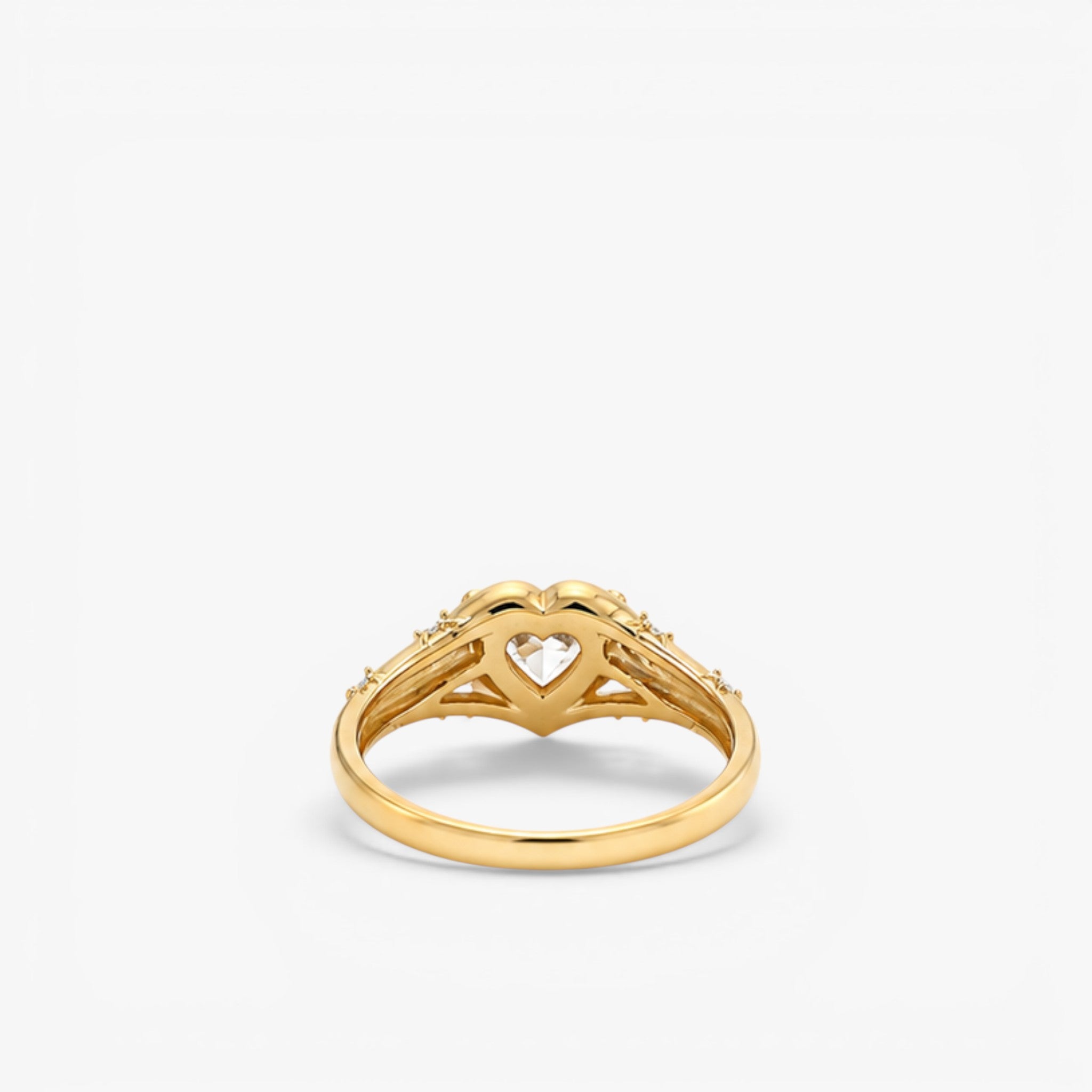 Celeste Amour Ring 18k Yellow Gold 1 ct