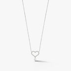Amora Pearl Heart Necklace