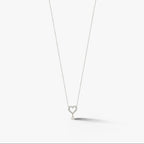 Amora Pearl Heart Necklace
