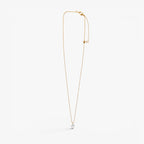 Dewdrop Grace Necklace 18k Yellow Gold 0.5 ct