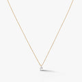 Dewdrop Grace Necklace 18k Yellow Gold 0.5 ct