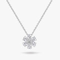 Fleur Lumière Necklace 18k White Gold
