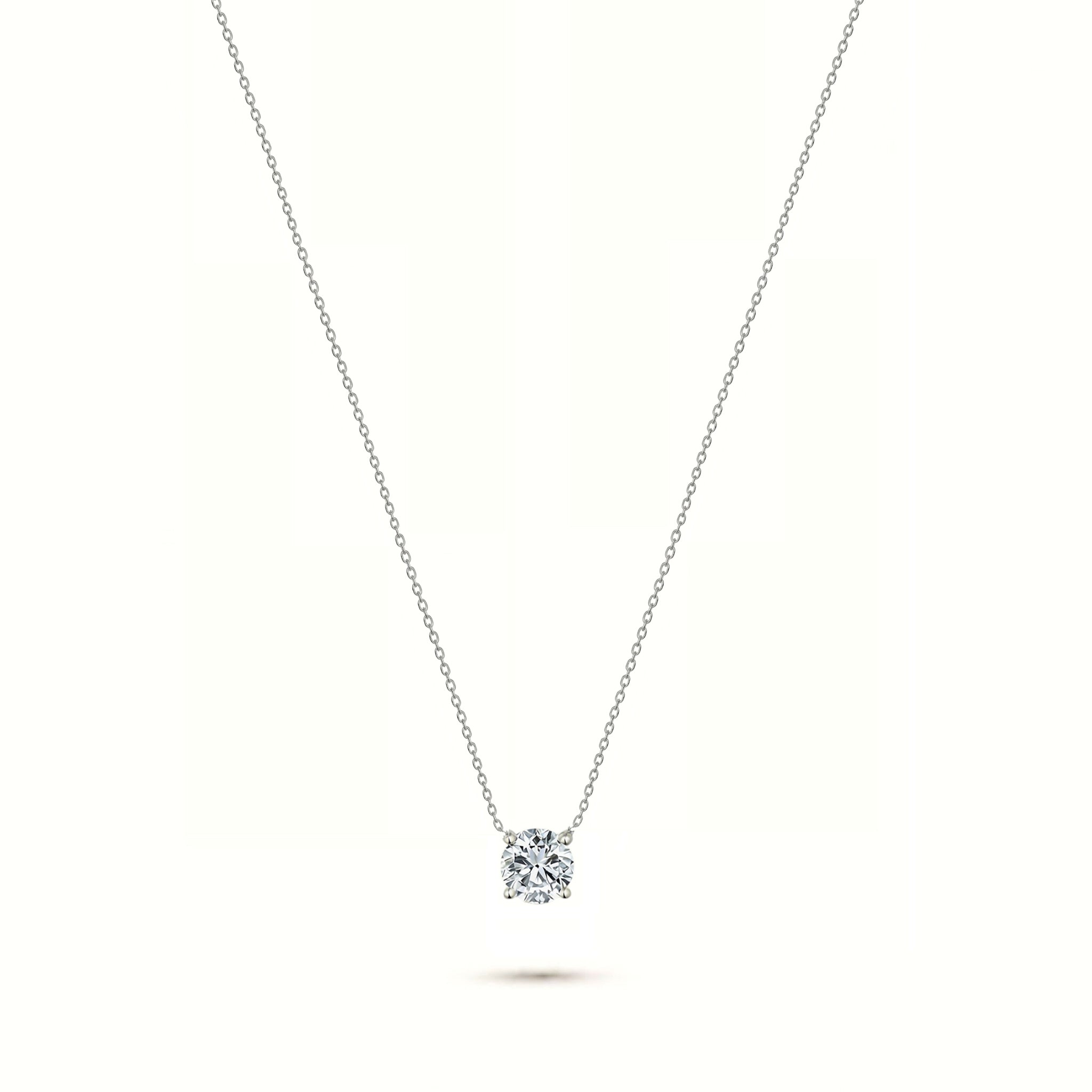 18k White Gold 1 ct