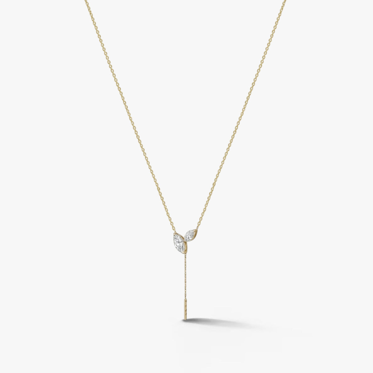 Élan Marquise Lariat Necklace