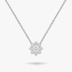 Snowé Bloom Diamond Necklace 18k White Gold