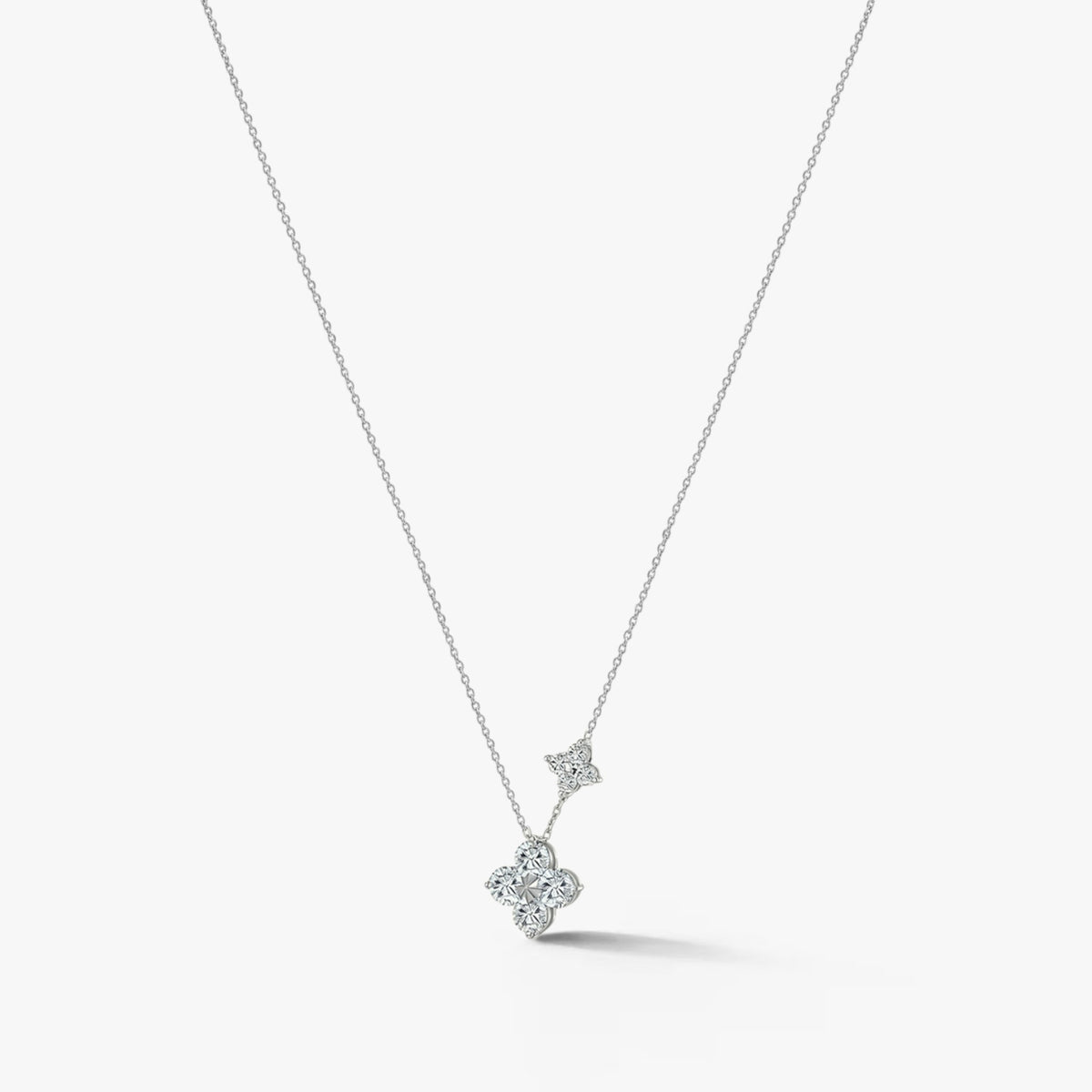 18k White Gold 