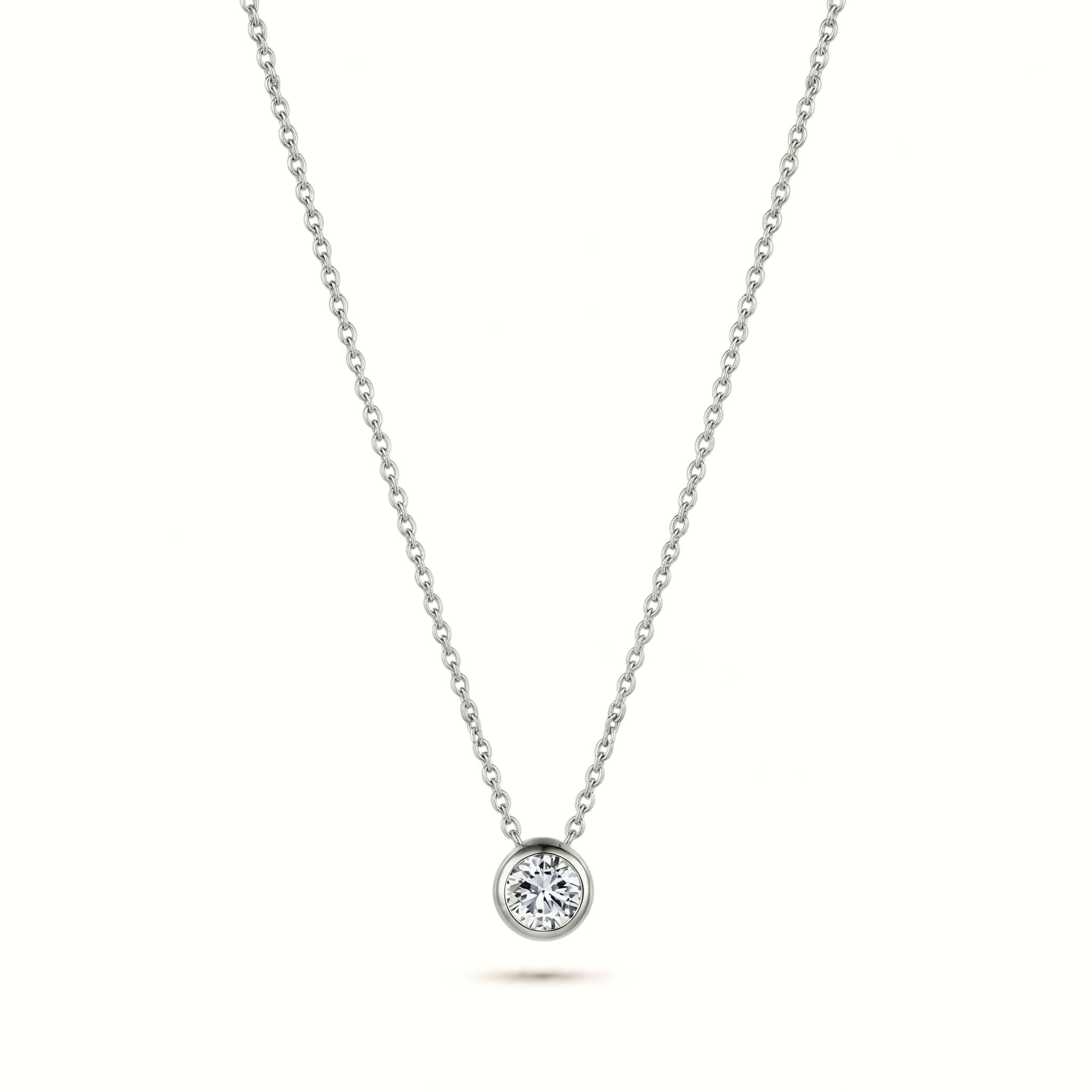 18k White Gold 1 ct