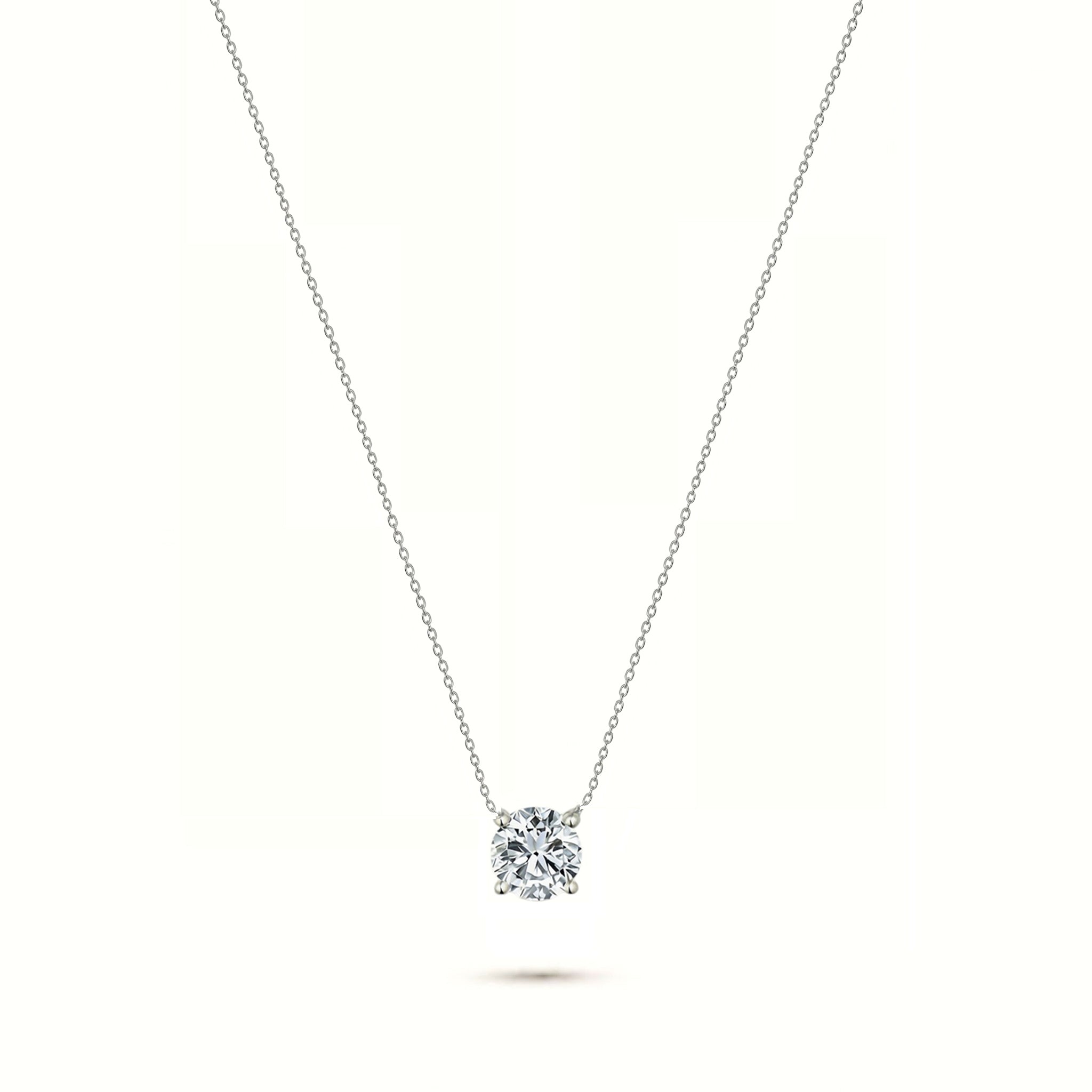 18k White Gold 2 ct
