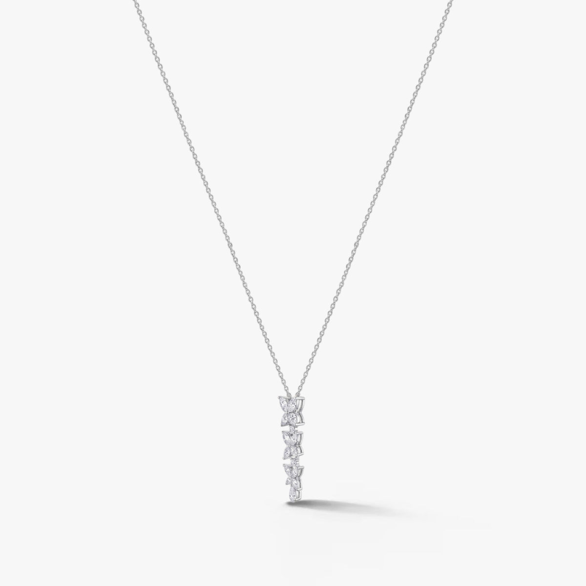 18k White Gold 2 ct