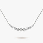 Celeste Diamond Bar Necklace 18k