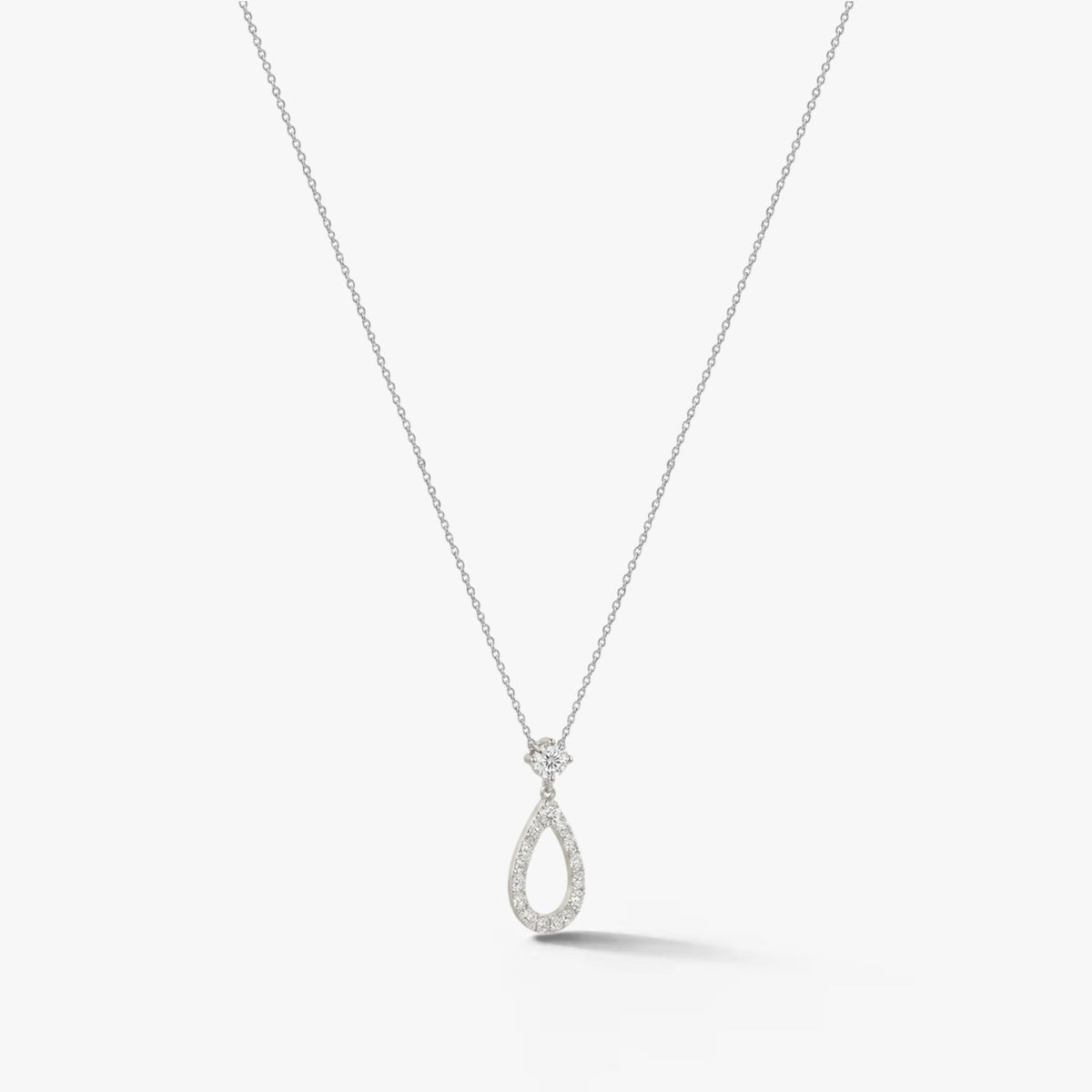 18k White Gold 1.7 ct