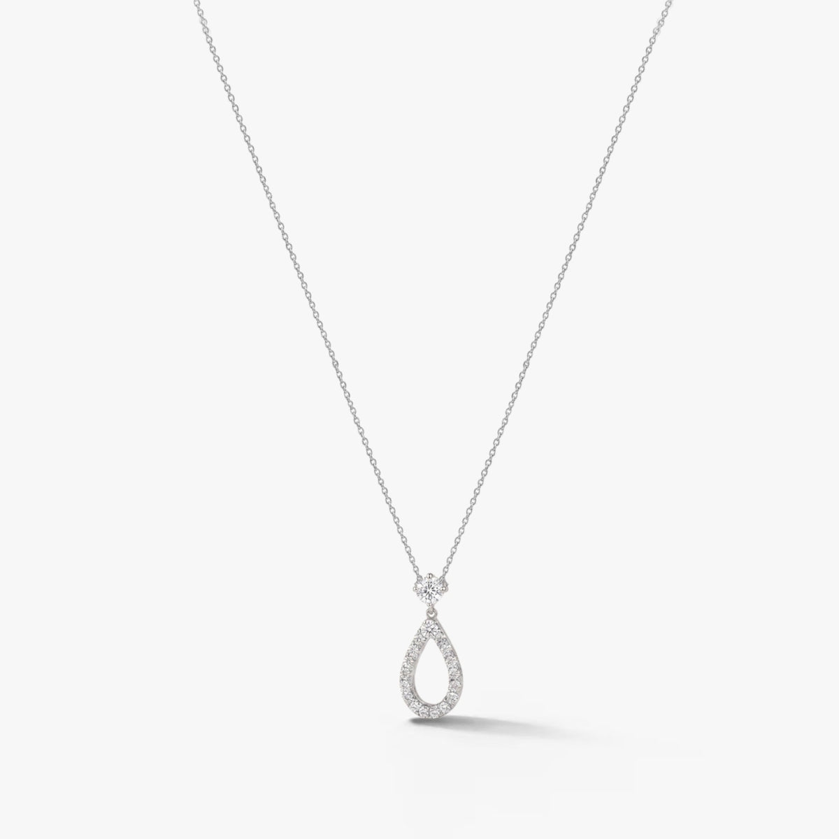 18k White Gold 1.7 ct