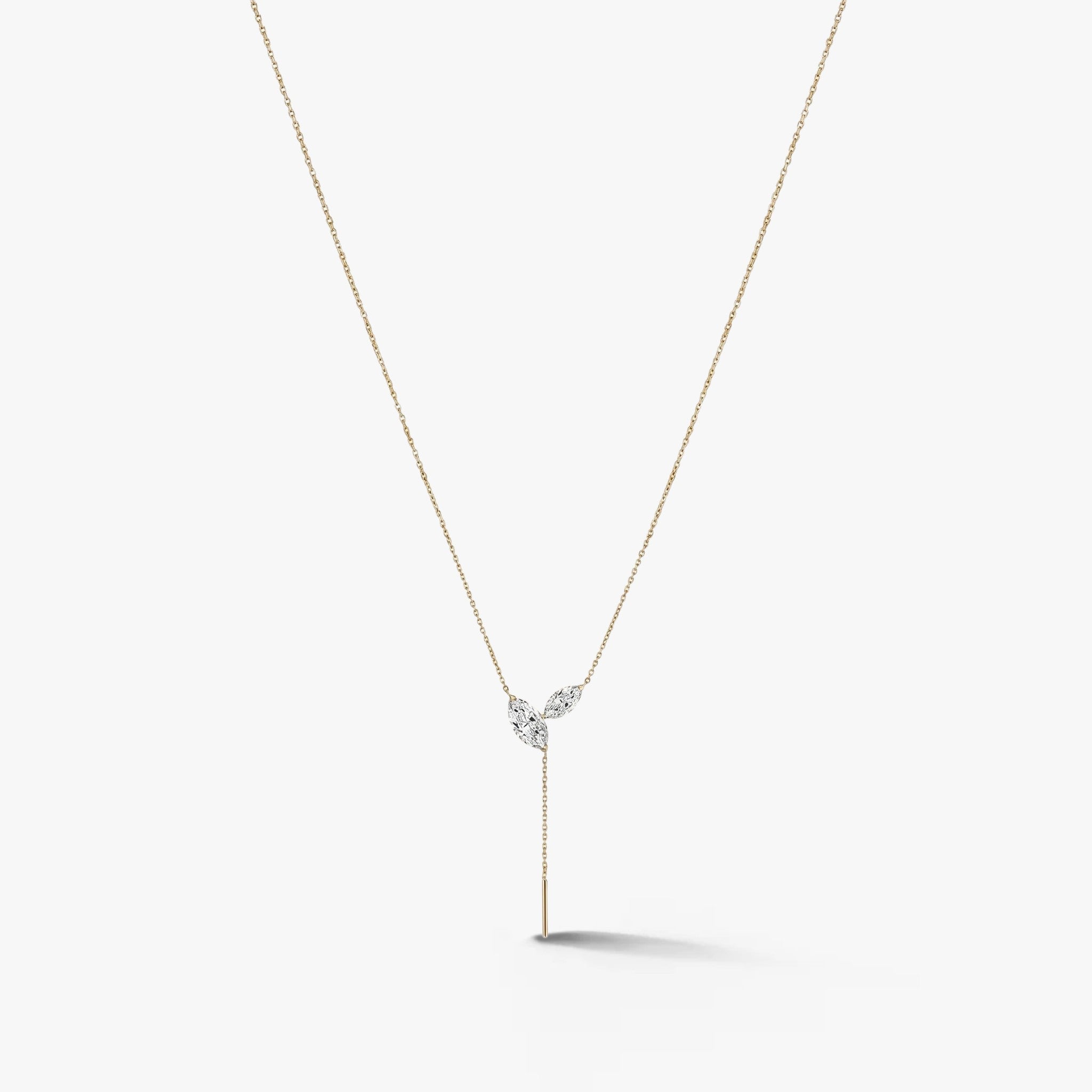 Élan Marquise Lariat Necklace