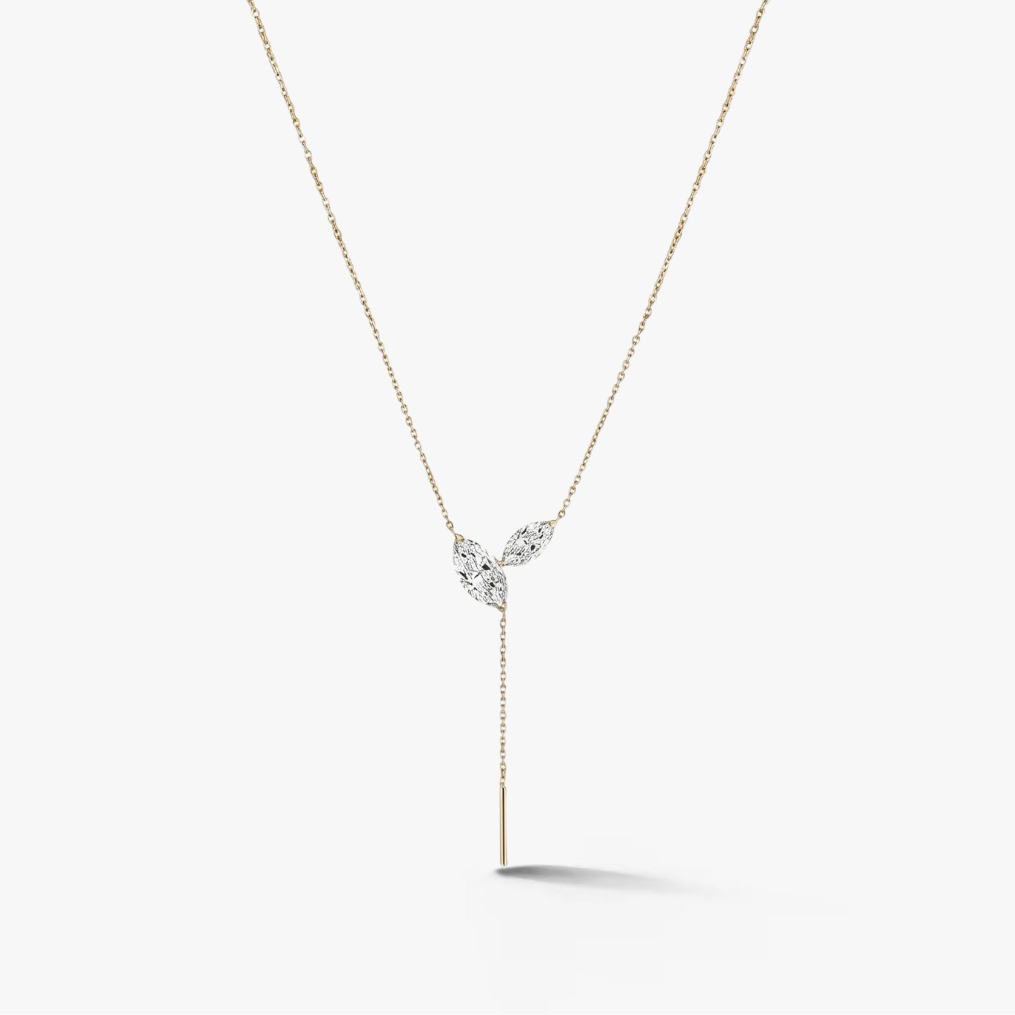 Élan Marquise Lariat Necklace