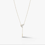 Élan Marquise Lariat Necklace