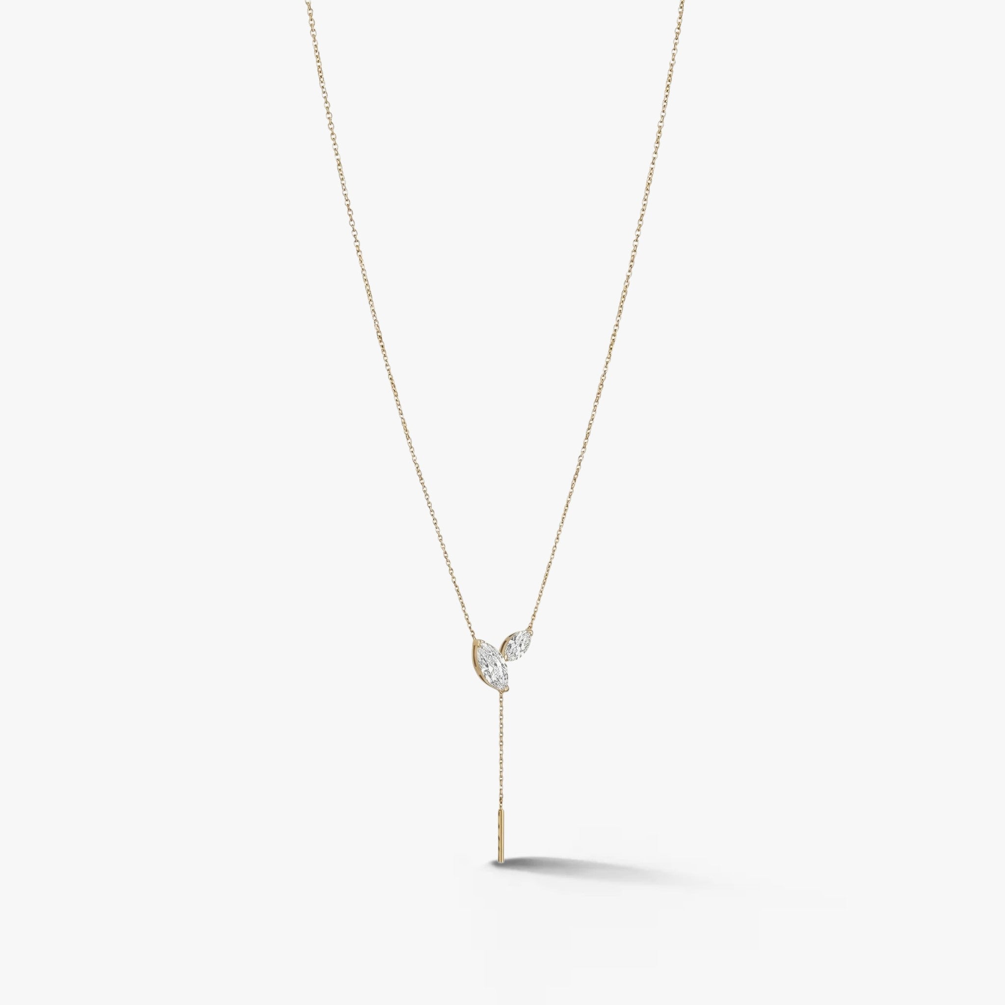 Élan Marquise Lariat Necklace
