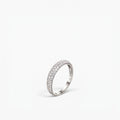 Lumière Pavé Band 14k White Gold