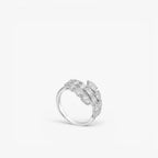 Serpentina Diamond Ring 14k White Gold