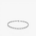 Marquise Éclat Bracelet 18k White Gold