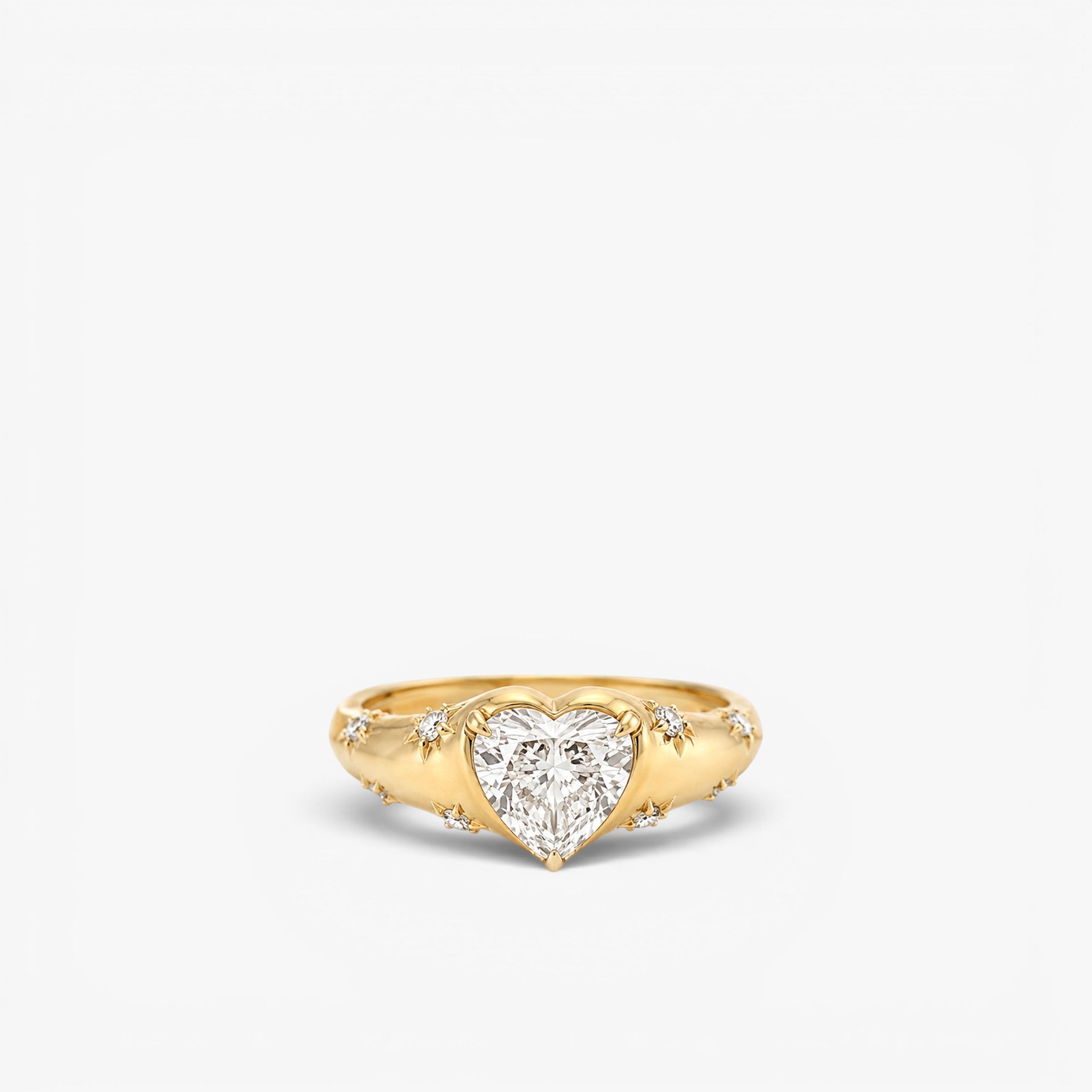 Celeste Amour Ring 18k Yellow Gold 1 ct