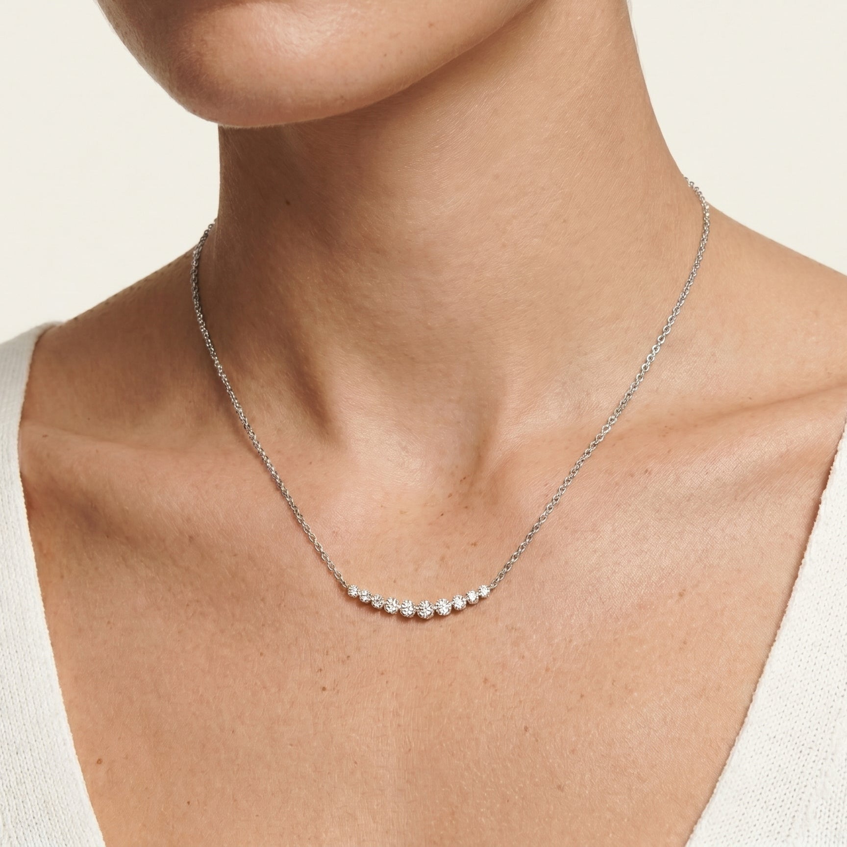 18k White  Gold