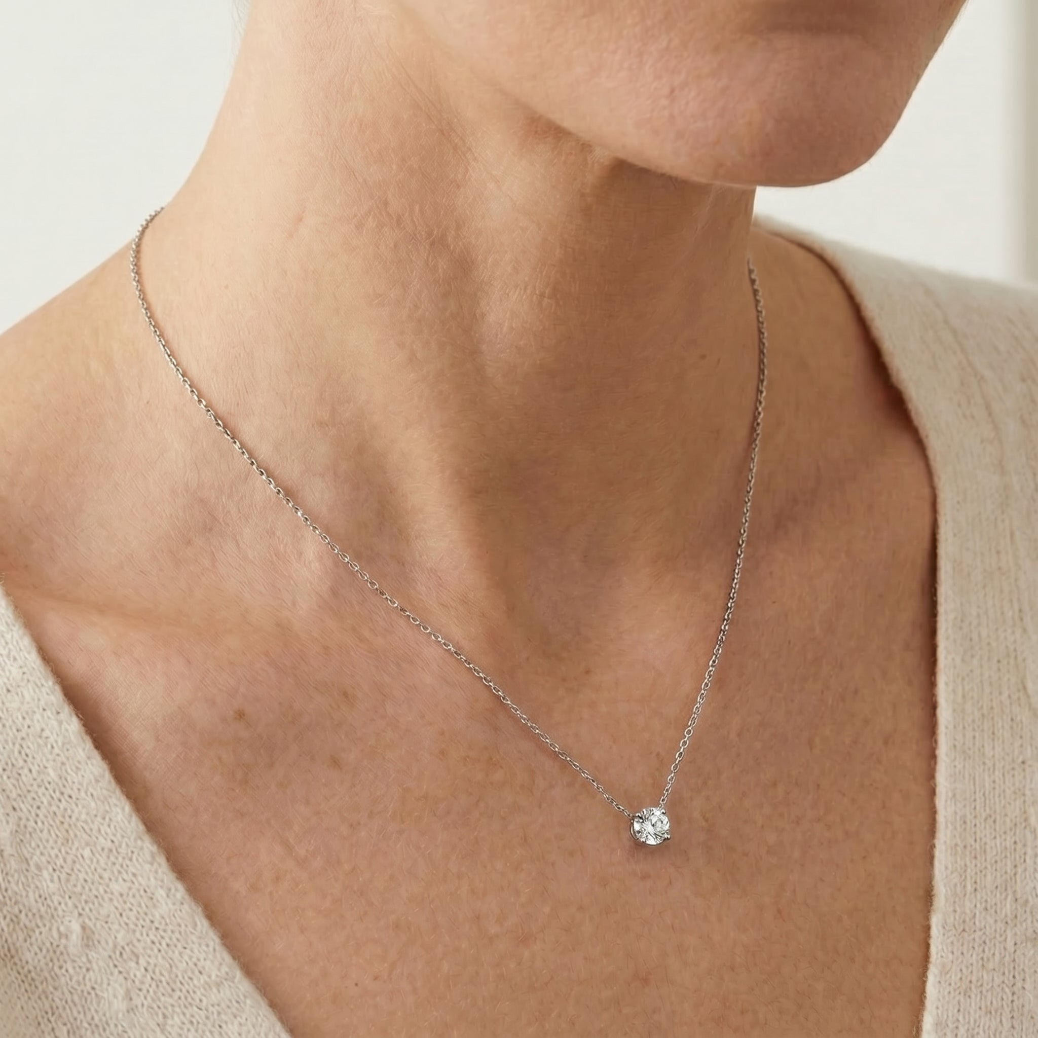 18k White Gold 0.5 ct