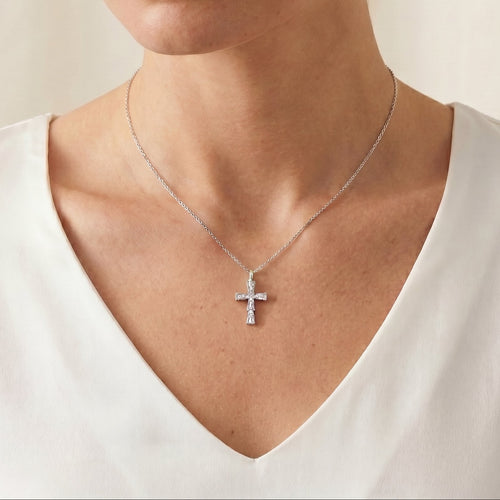Eternal Cross Diamond Pendant