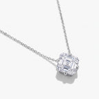 Astera Solitaire Necklace 18k White gold 1.5ct