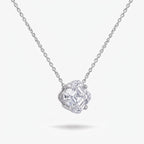 Astera Solitaire Necklace 18k White gold 1.5ct