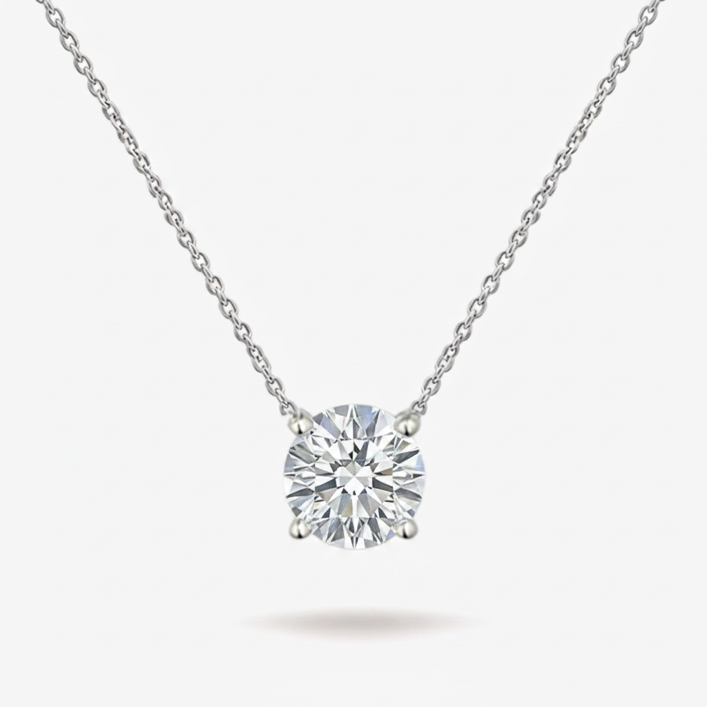 18k White Gold 1 ct