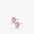 Rosabelle Bloom Studs 14k White Gold